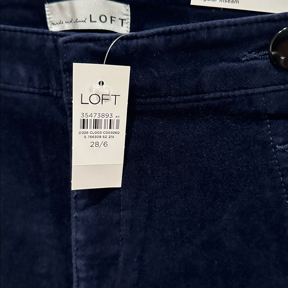 Final Sale 🔥Mariner Skinny Pants in Velvet Size 28 - Picture 6 of 10